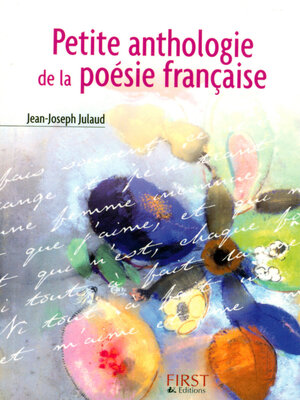 cover image of Petite anthologie de la Poésie
